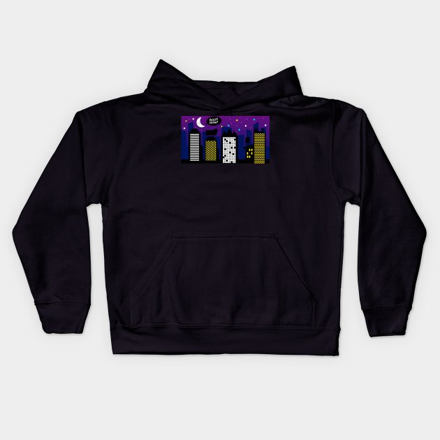 City Skyline Kids Hoodie by Tribun Dash